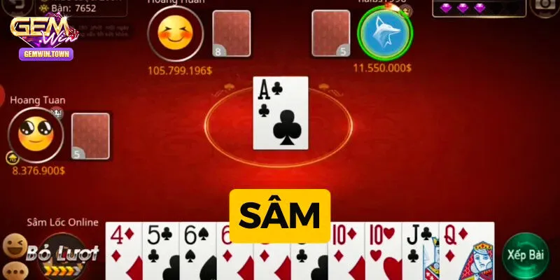 Hướng dẫn cách tham gia đánh bài Sâm Lốc tại Gemwin