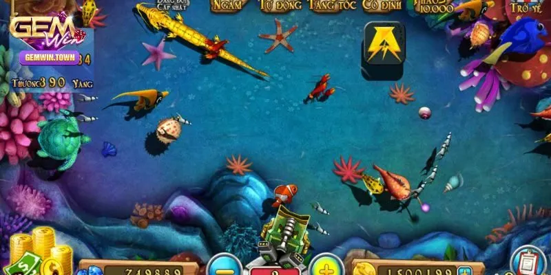 Bắn Cá Ăn Xu Mod - Săn Đại Boss Nhận Ngàn Xu Từ Gemwin